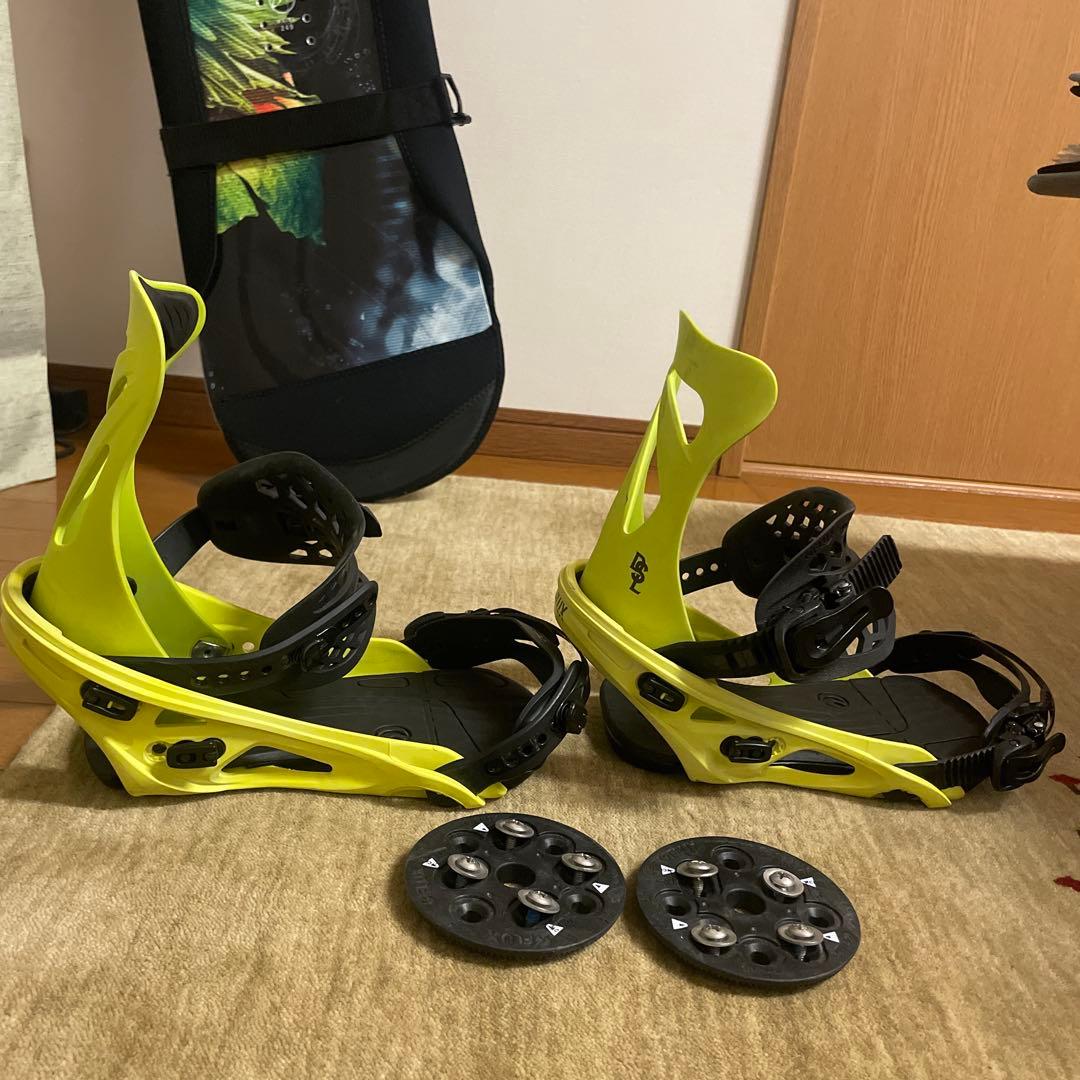 【ダイ】FLUX DSL Mサイズ ビンディング　スノーボード