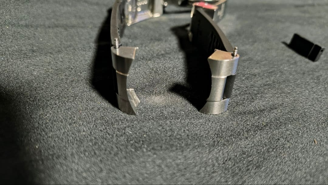 【美品】正規品 TUDER ブラックベイ 58 GMT 専用 ラバーベルト