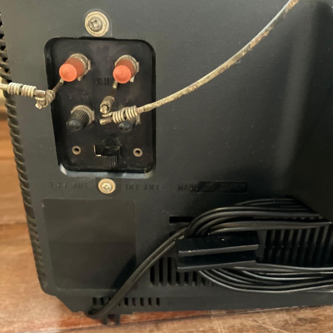 昭和レトロ HITACHI P-72 ブラウン管テレビ トランジスタ 当時物