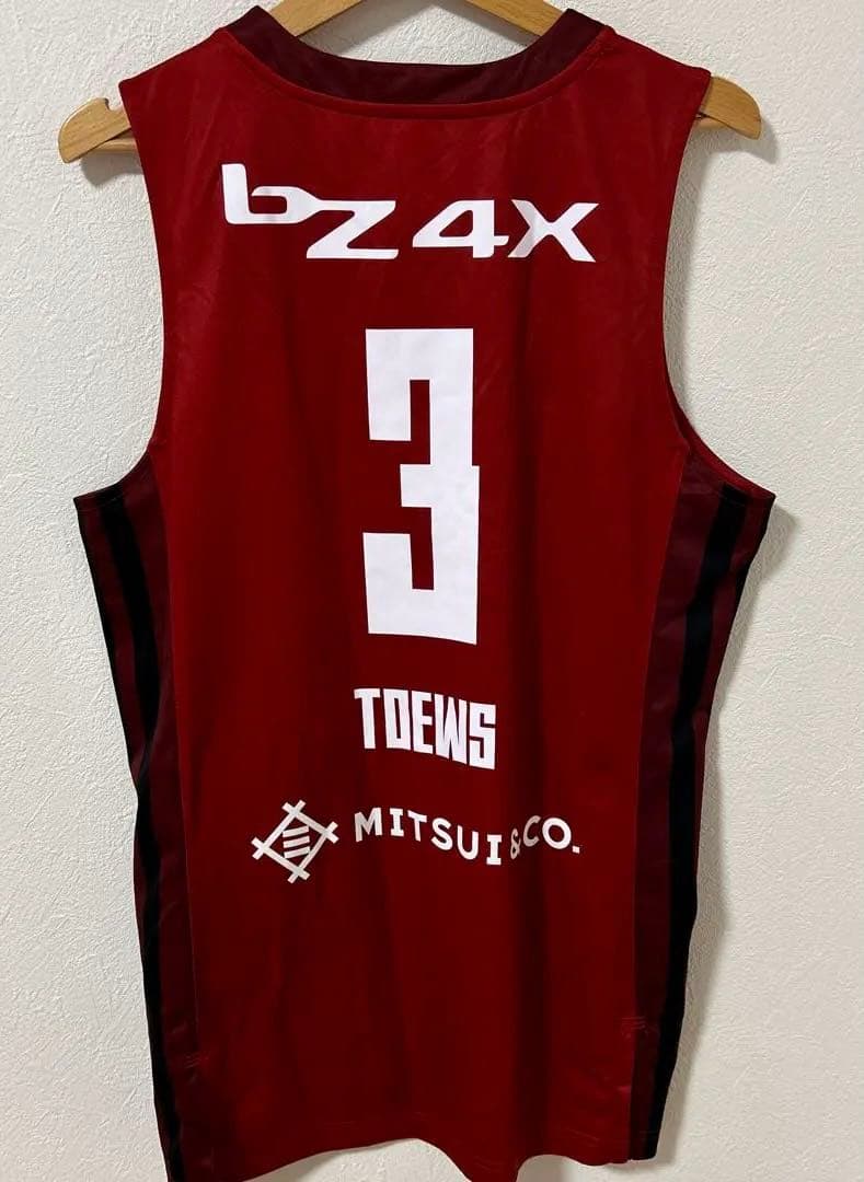 【新品】adidas アルバルク東京　ユニホーム　#3 テーブス海選手　O