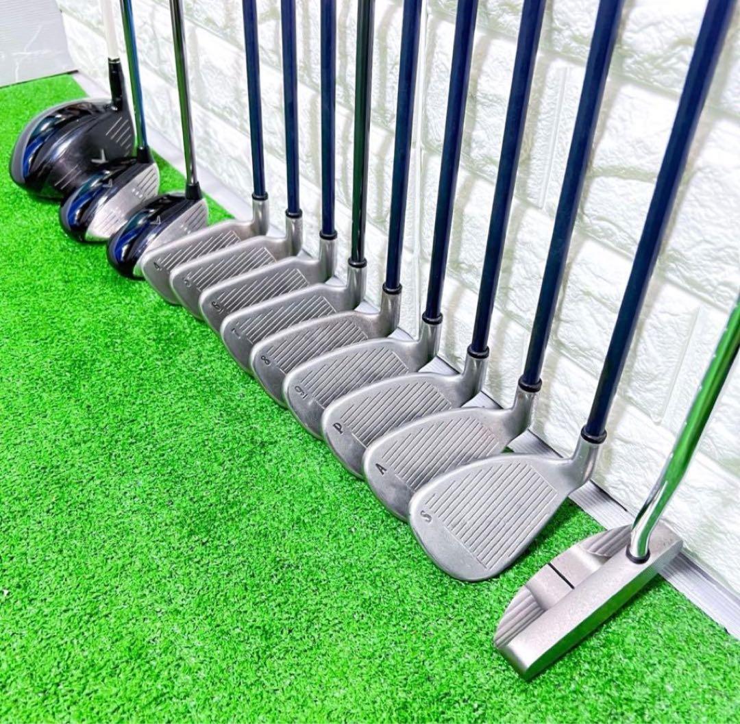 ゴルフセット　豪華　キャロウェイ　メンズ　フルセット　ラウンド仕様　すぐ使える