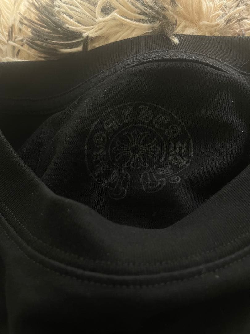 Chrome Hearts ブラック長袖シャツ ロンT