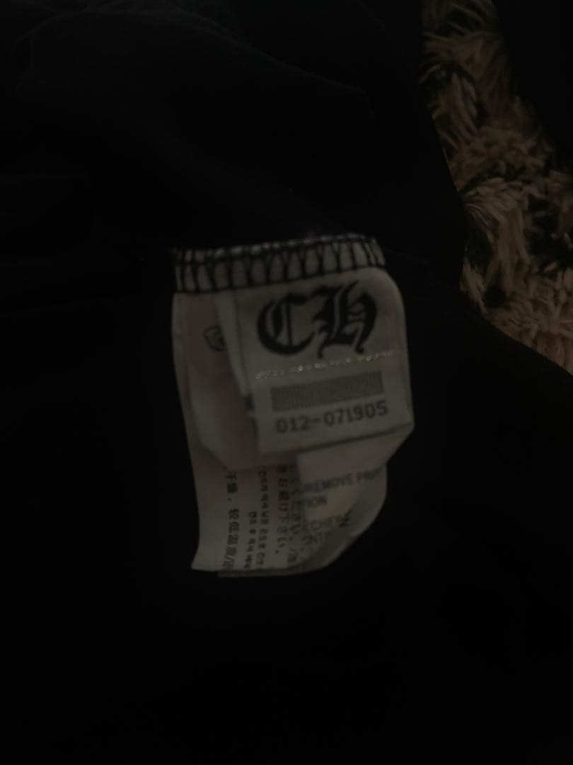 Chrome Hearts ブラック長袖シャツ ロンT