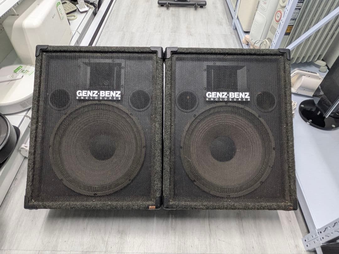 GENZ BENZ モニタースピーカー左右セット SM15H
