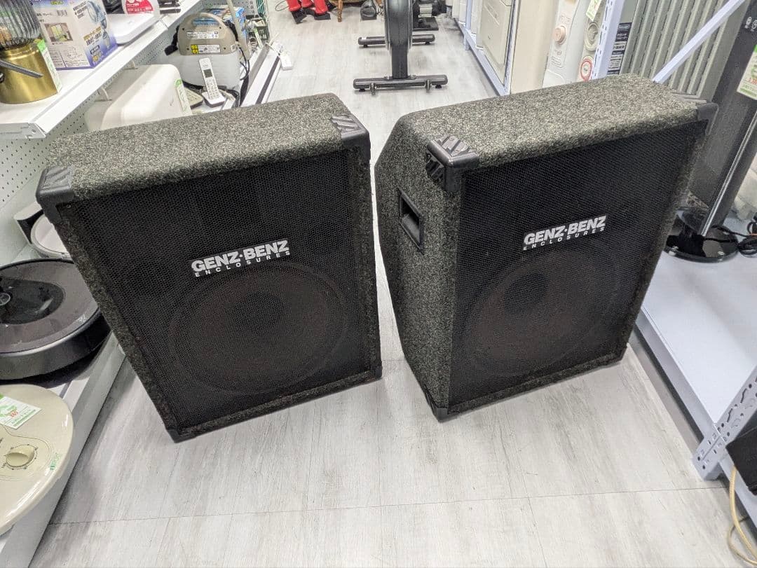 GENZ BENZ モニタースピーカー左右セット SM15H