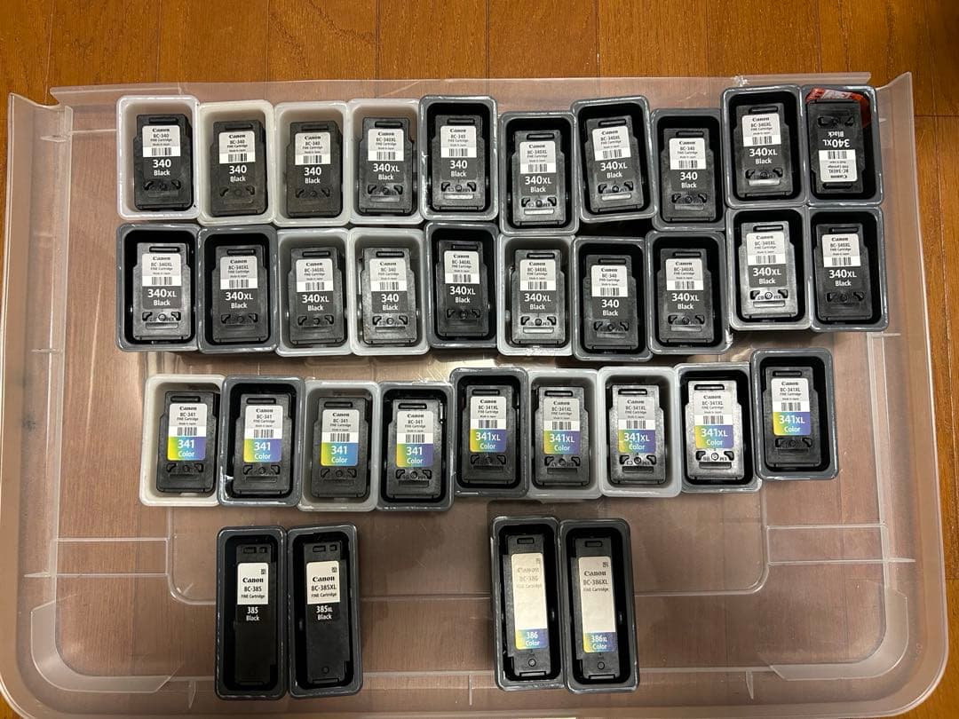 Canon 純正ほか　インクカートリッジ 使用済み　226個セット