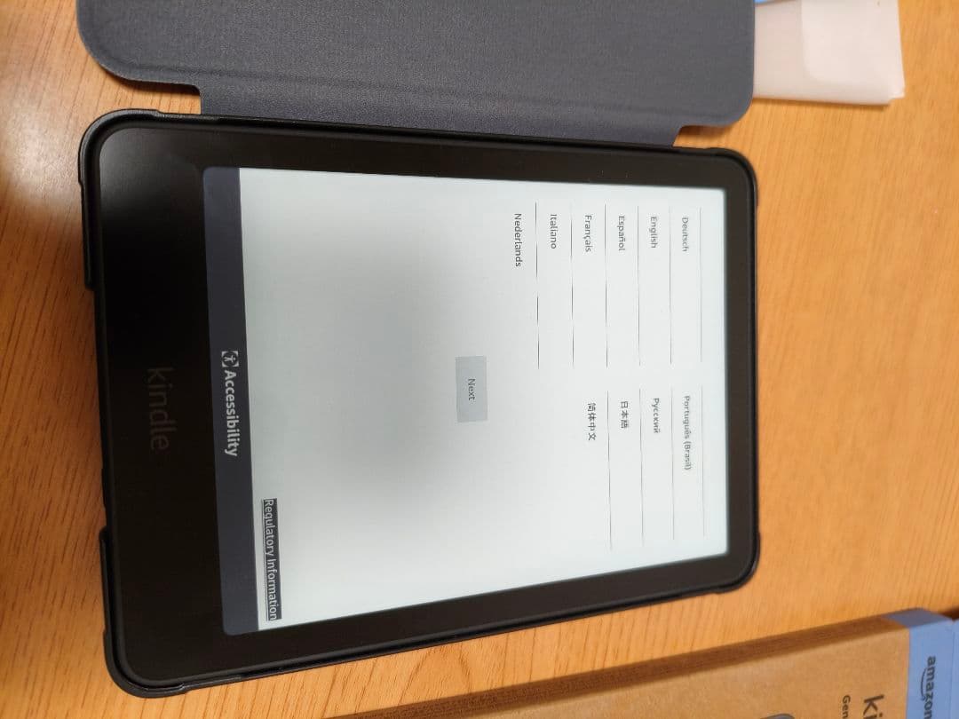 Kindle Paperwhite 16GB ブラック ケース付き　美品