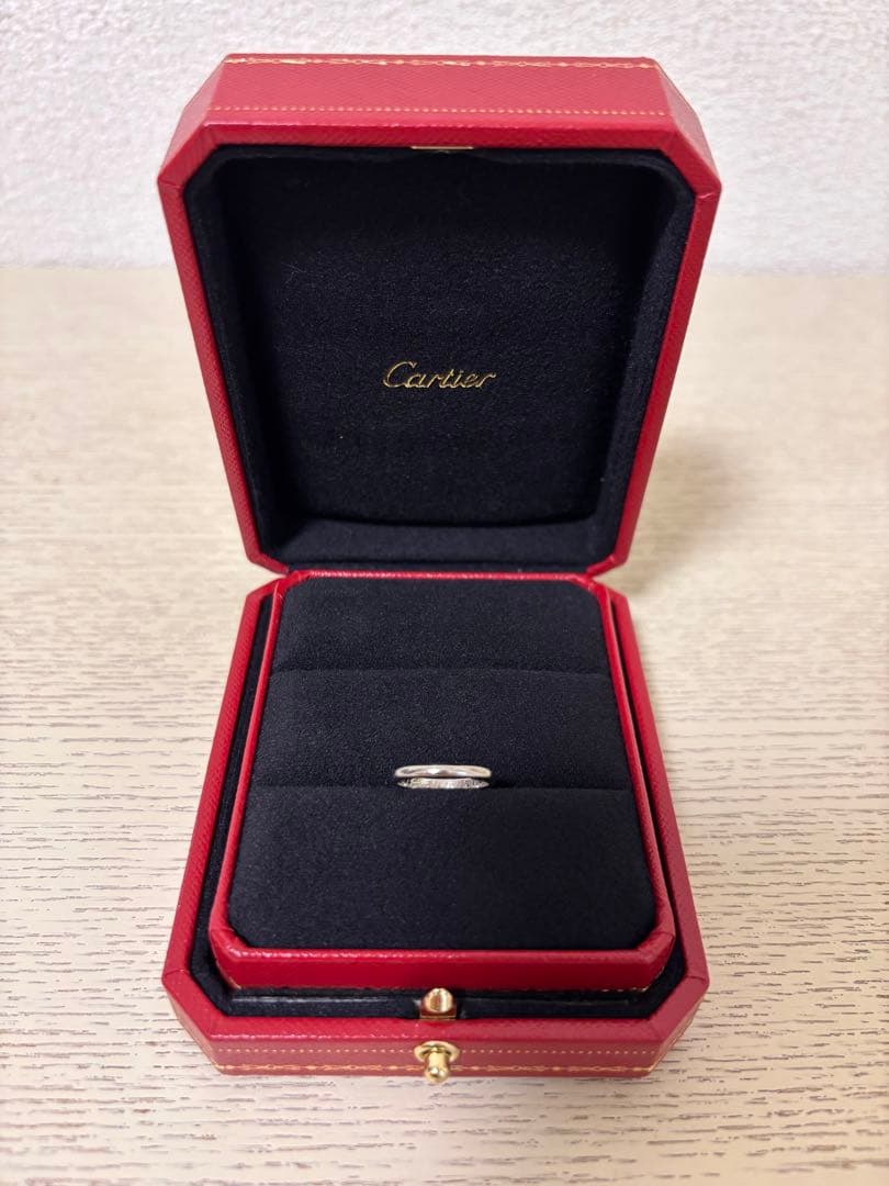 Cartier 1895 2mm幅 サイズ44 プラチナ