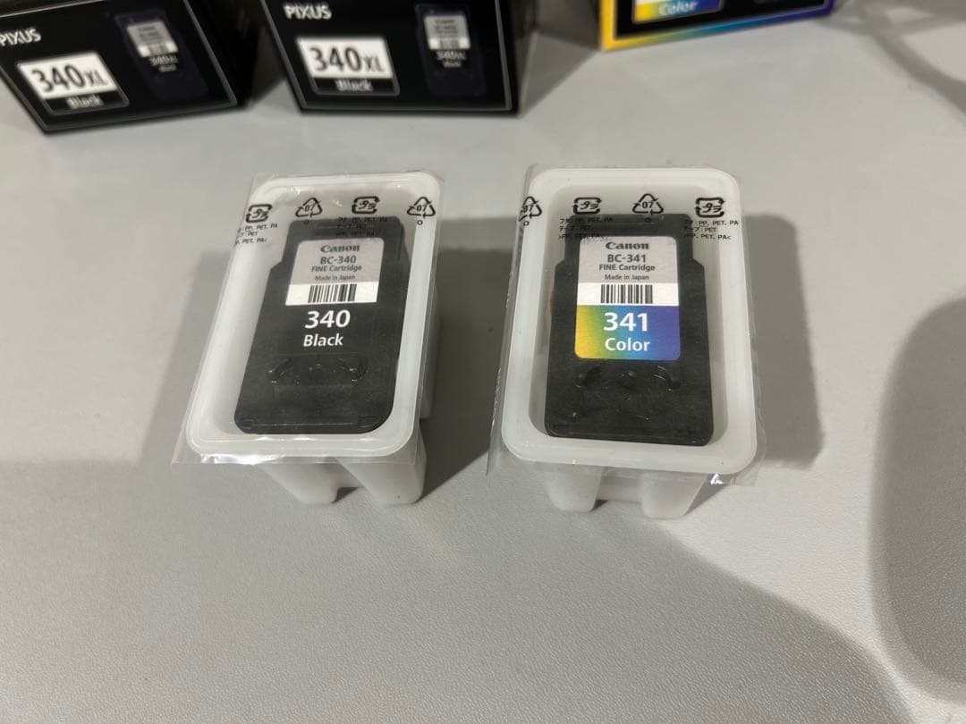 Canon PIXUS 340XL/341XL インクカートリッジセット