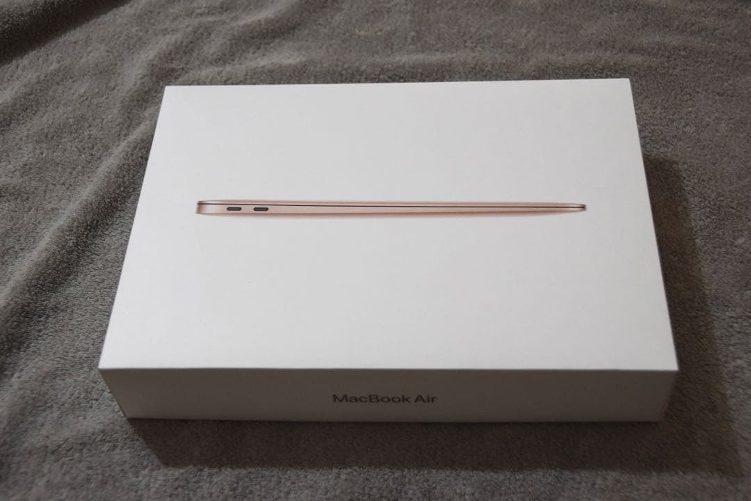 【液晶映りOK】M1 MacBookAirゴールドジャンク外装美品（1/17まで