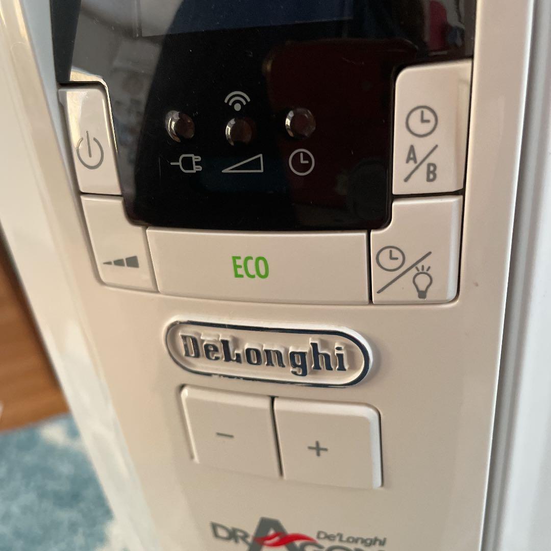 送料込デロンギオイルヒーター気持ちのいい暖かさ　安心安全あったかい　ECOモード