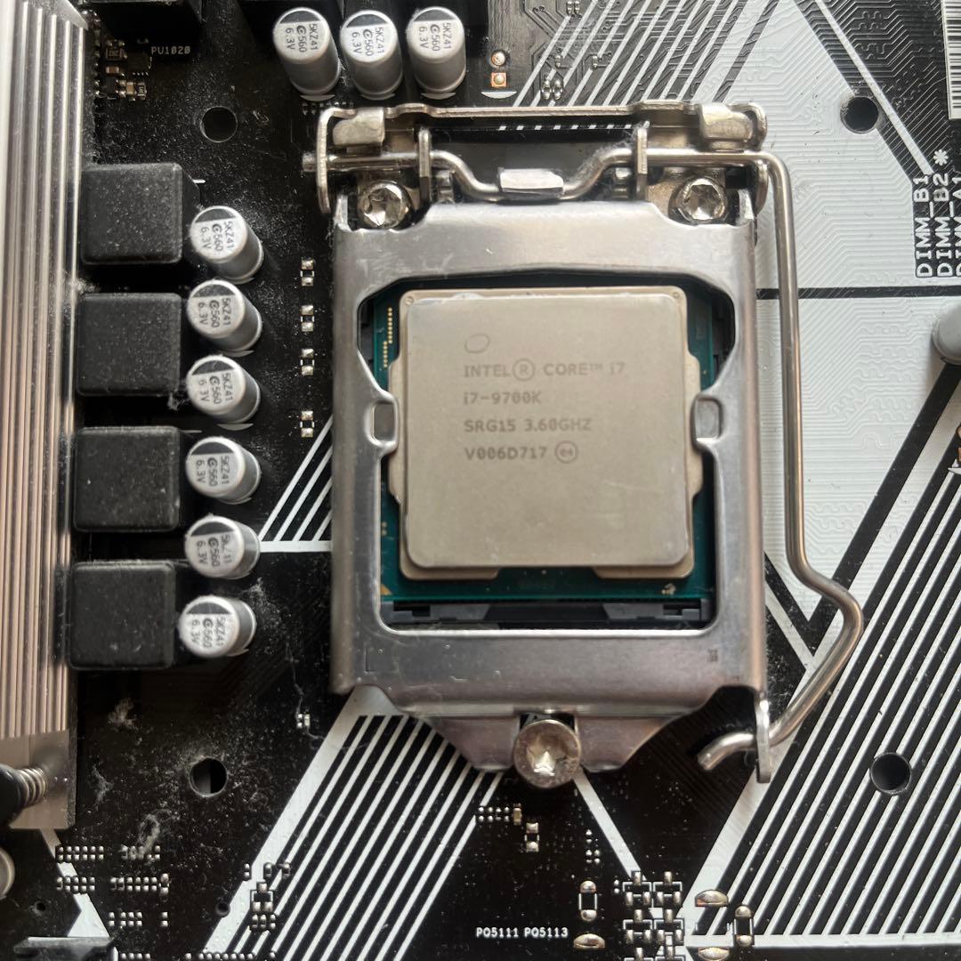 ワ*ア様 Intel Core i7-9700k + B350