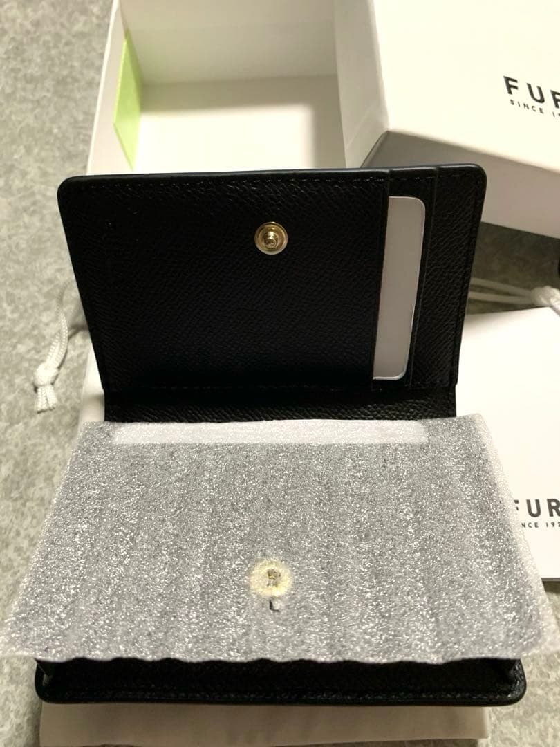 【新品未使用】FURLA フルラ ブラック 名刺入れ カードケース　クラシック