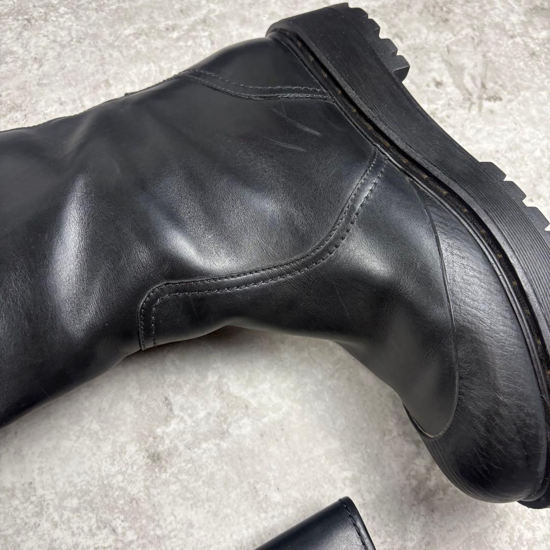 PRADASPORTS プラダスポーツ　レザー　ロングブーツ　39 ラグソール