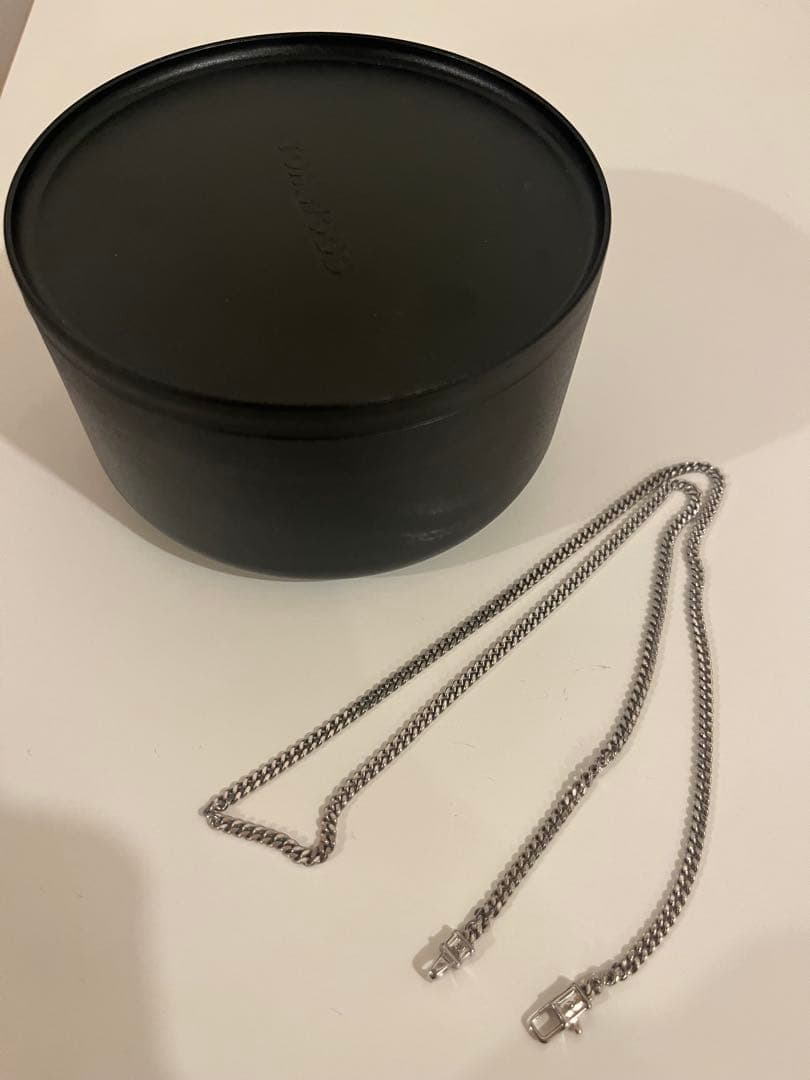 TOMWOOD トムウッド ネックレス シルバー Curb Chain M