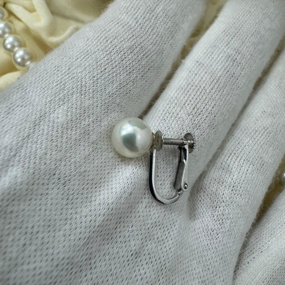 k14wgイヤリング,pt900リング,パールネックレス　美品　金プラチナ上昇中