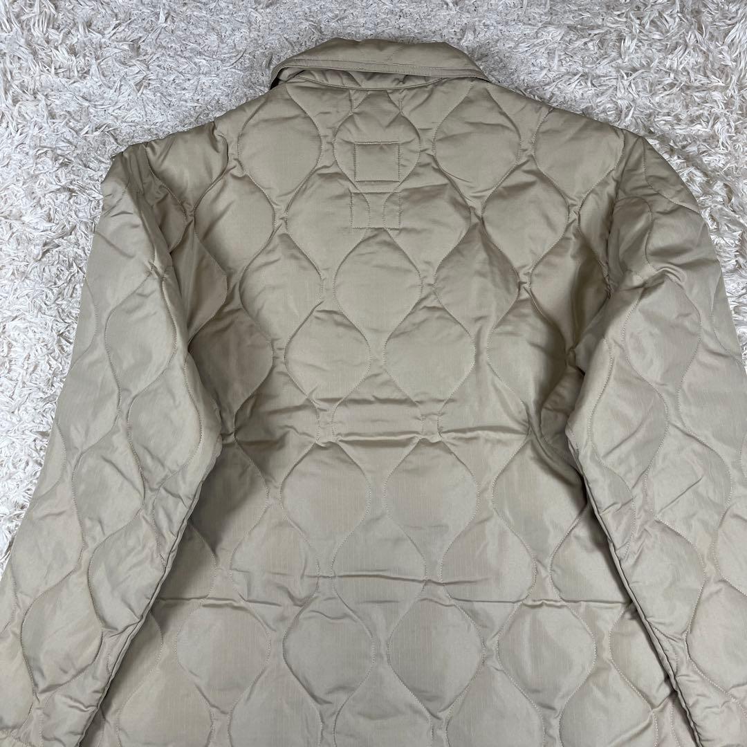 TAION タイオン ミリタリー ダブル ダウンコート ベージュ XSサイズ