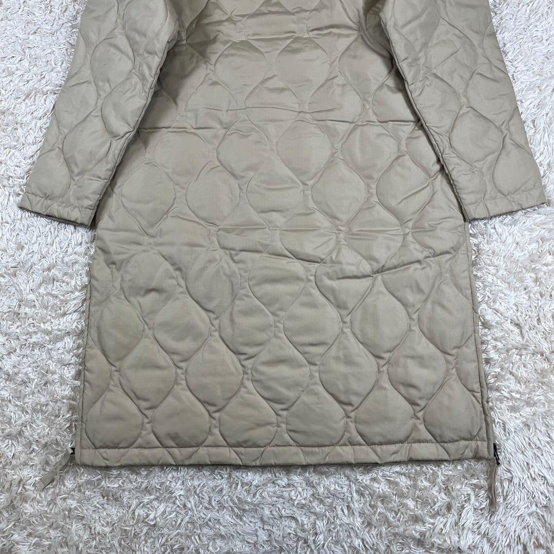 TAION タイオン ミリタリー ダブル ダウンコート ベージュ XSサイズ