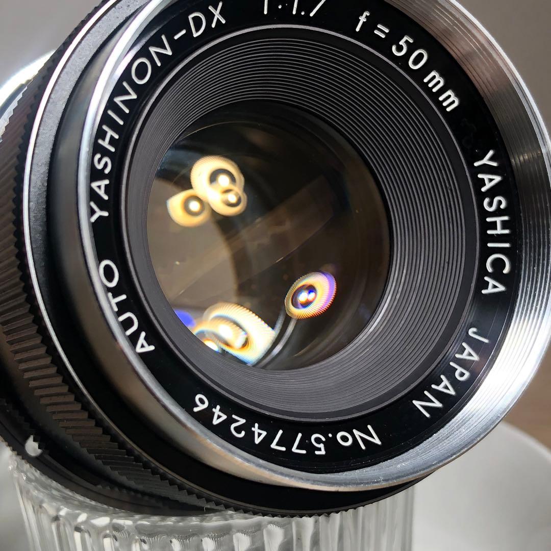 レンズ(単焦点) YASHICA AUTO YASHINON DX 50mm f1.7 m42