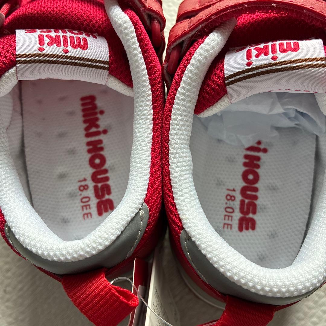 新品　miki house スニーカー 18CM 2足セット