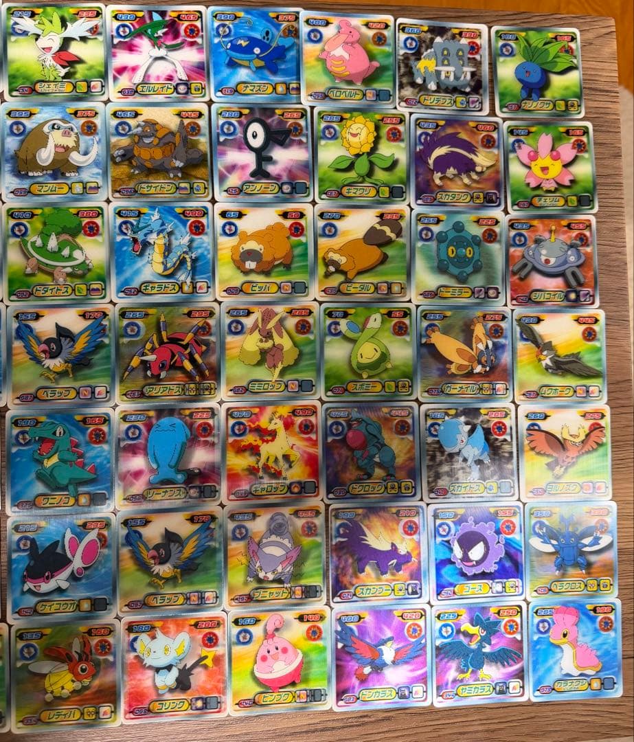 ポケモン3Dシール烈伝　98枚セット