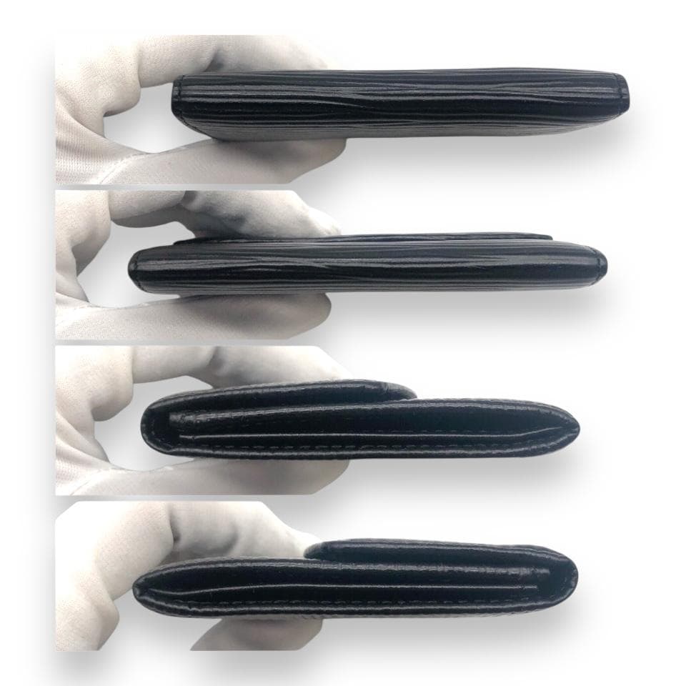 【美品】ルイヴィトン エピ ポルトモネ サーンプル ケース ブラック