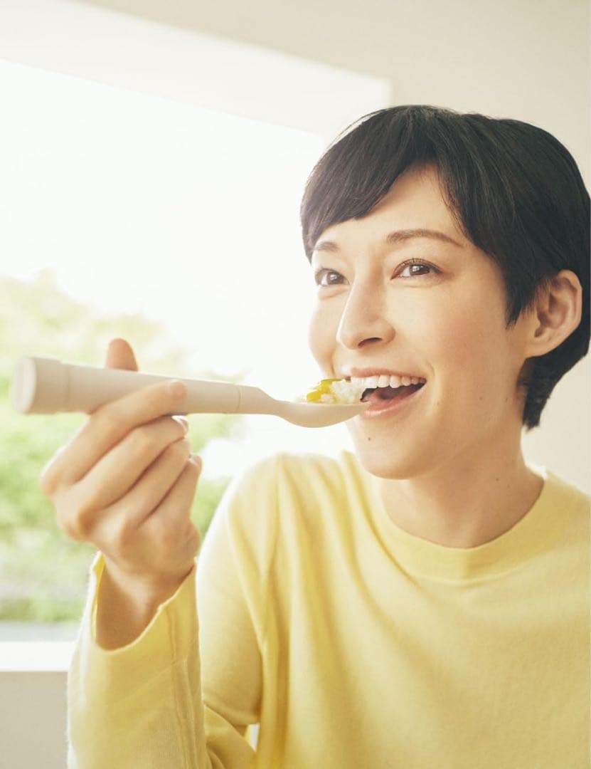 KIRIN キリン エレキソルト スプーン ES-S002 減塩 ホワイトグレー