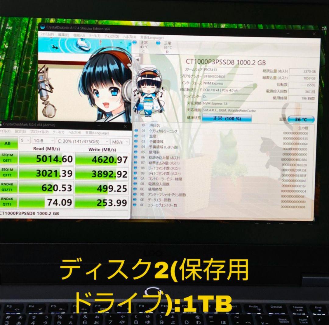 その他ノートPC本体 Lenovo LOQ 15IRX9/i5-13450HX