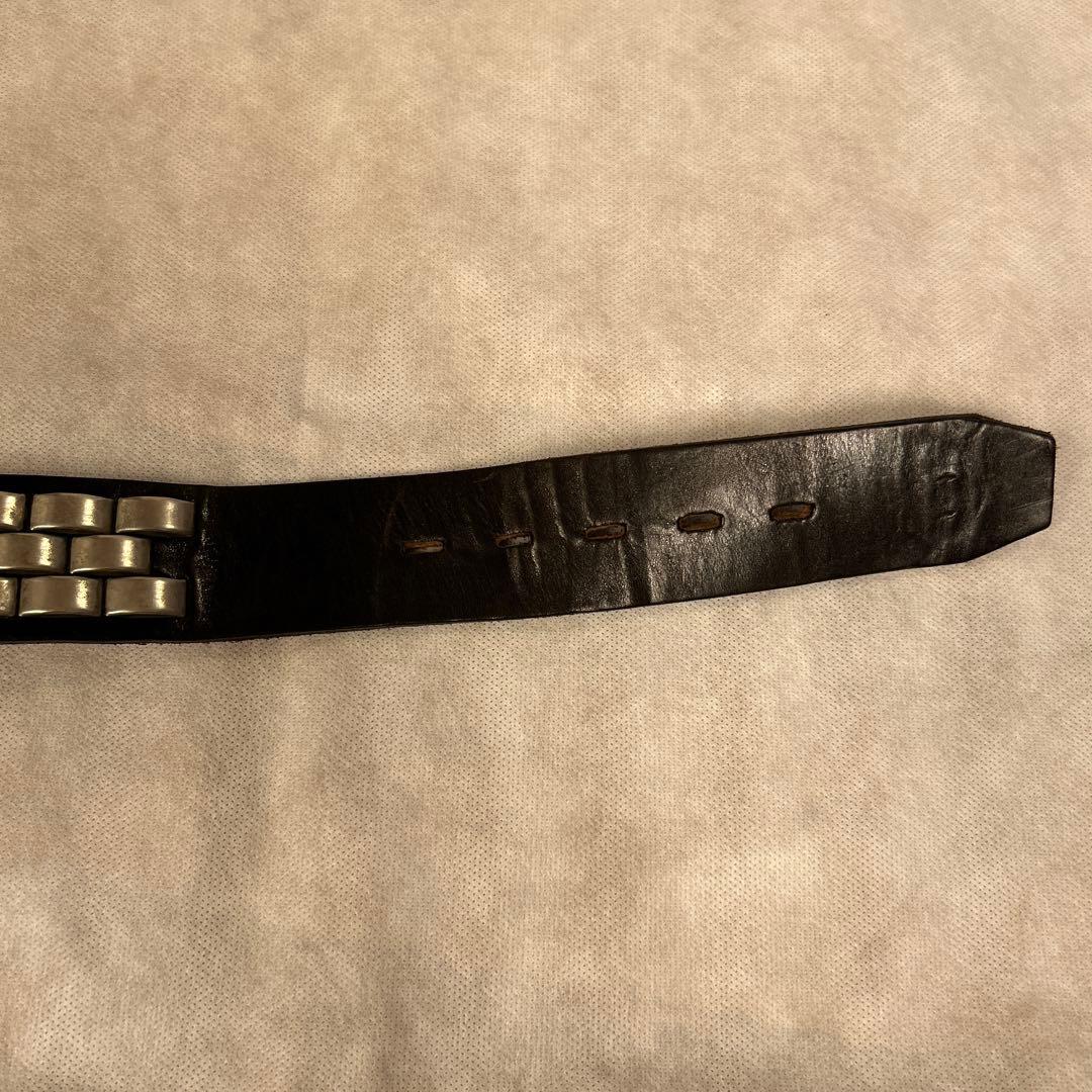 SALE中 ◆RATS◆ 本革スタッズベルト M