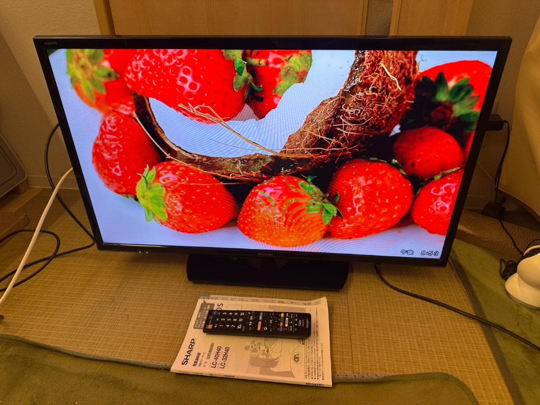 SHARP　シャープ　32型　テレビ　LC-32H40　2017年製　超美品！