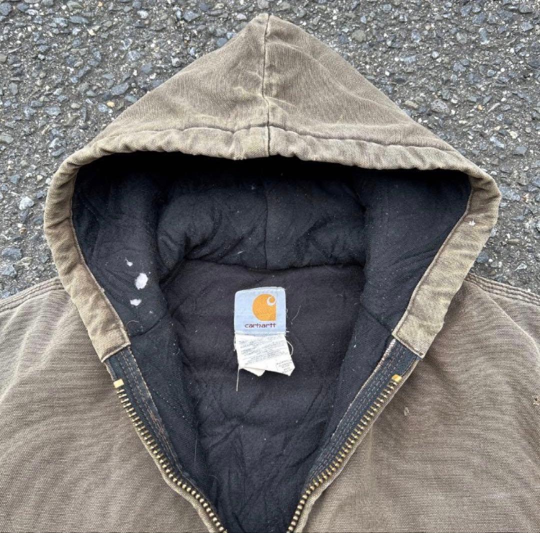 希少サイズ カーハート アクティブジャケット J68 CHT ジャスティン着用