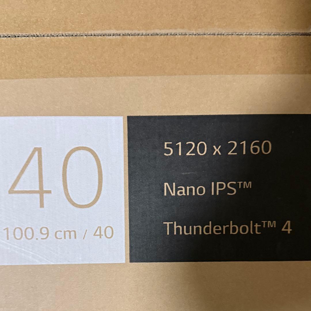 LG モニター ディスプレイ 40WP95C-W 39.7インチ ウルトラワイド