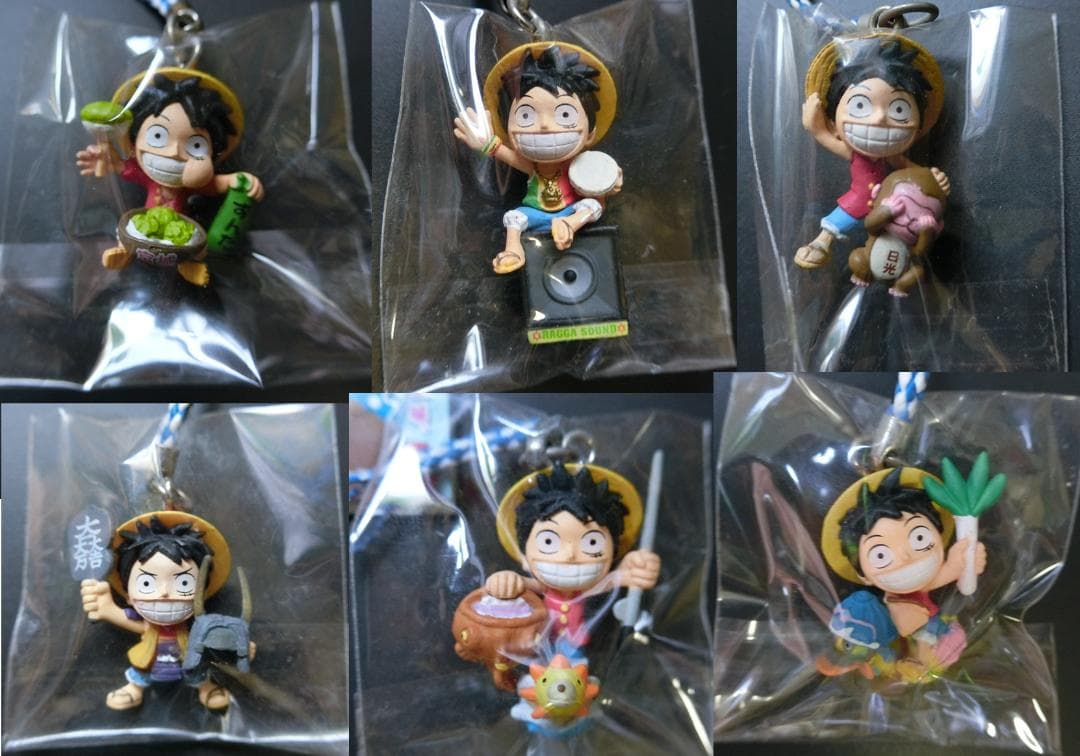 星野源 ワンピースご当地ルフィ＆エースストラップ　46個セット