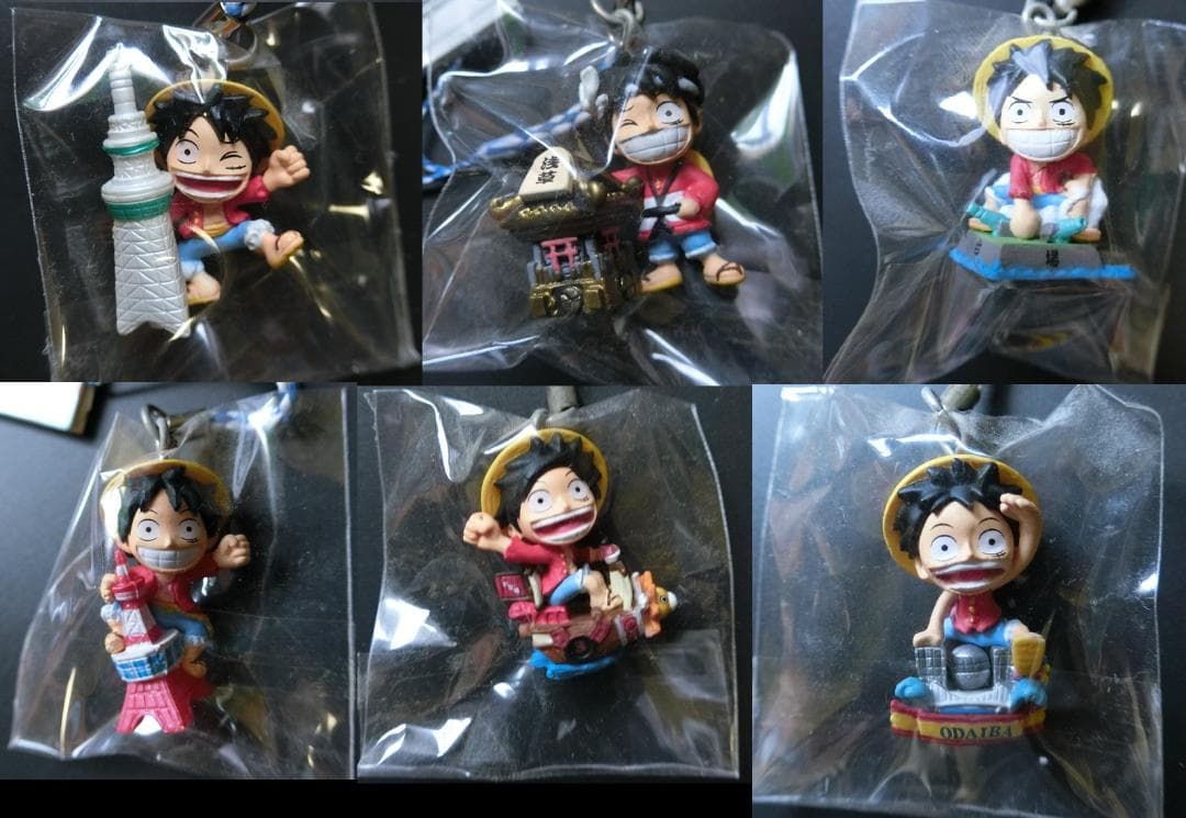 星野源 ワンピースご当地ルフィ＆エースストラップ　46個セット