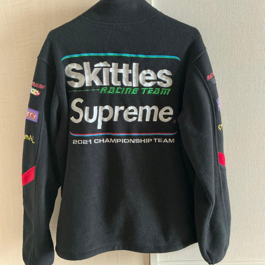 ジャケット・アウター Supreme Skittles Polartec Jacket Bl