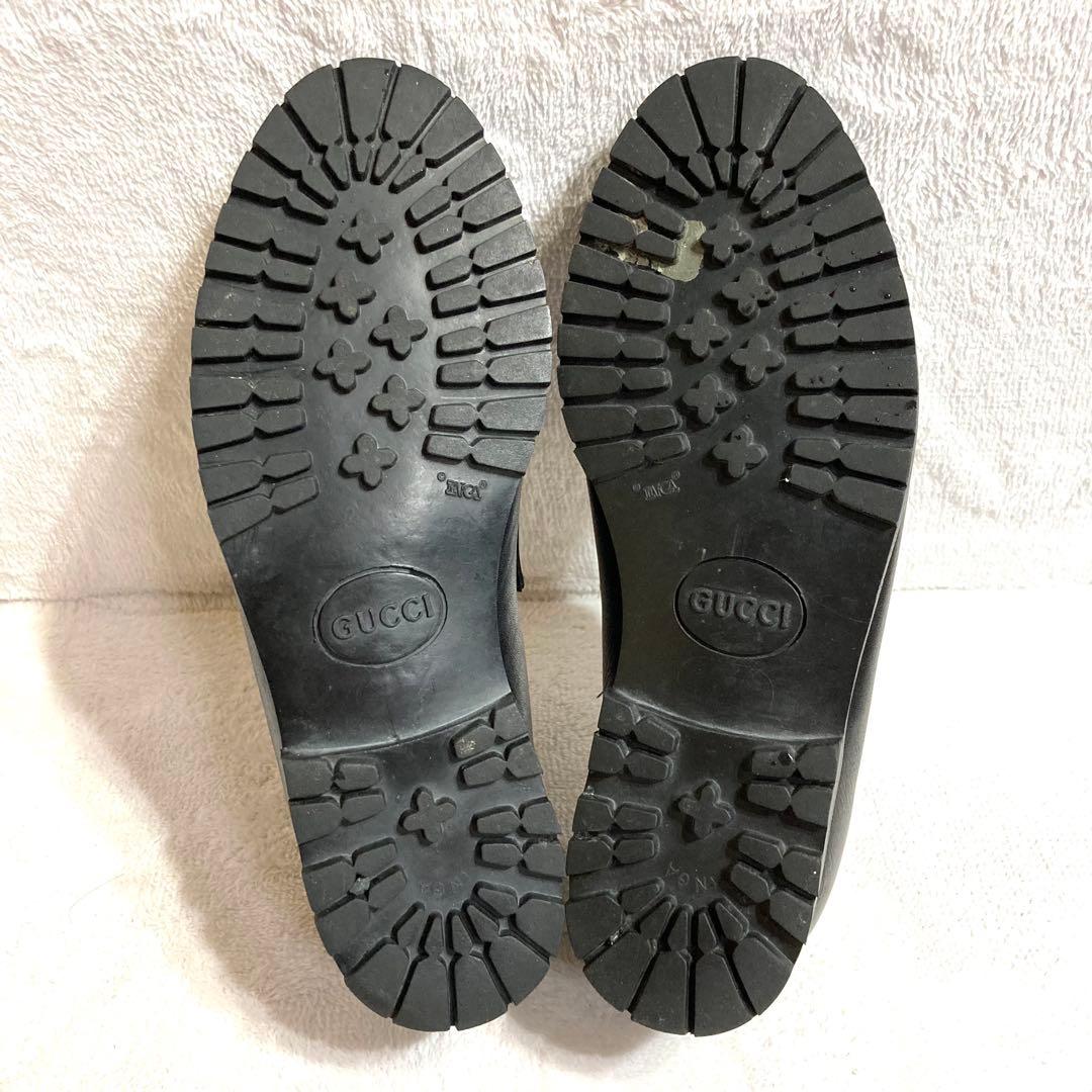 ✨極美品✨　グッチ　ローファー　ホースビット　黒　23