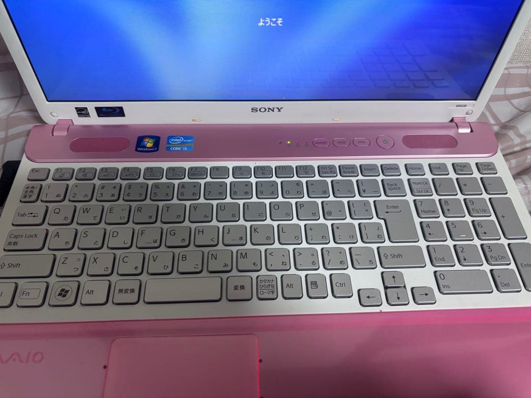 SONY VAIO PCG-71F14N　ピンク ノートパソコン