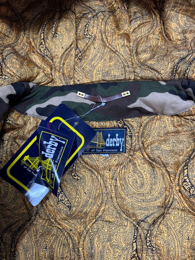 か*ず様 新作 新品 Derby of San Francisco カモ フーデ