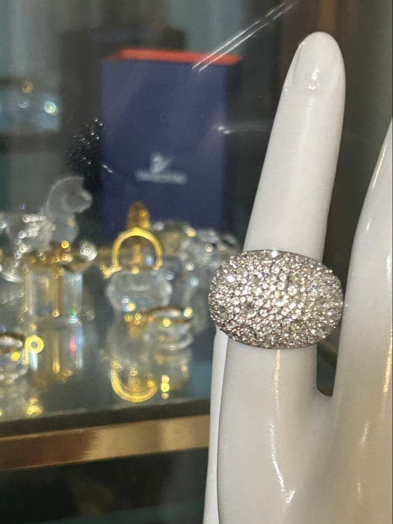 スワロフスキーパヴェリング14号➕スワロフスキーオマケ