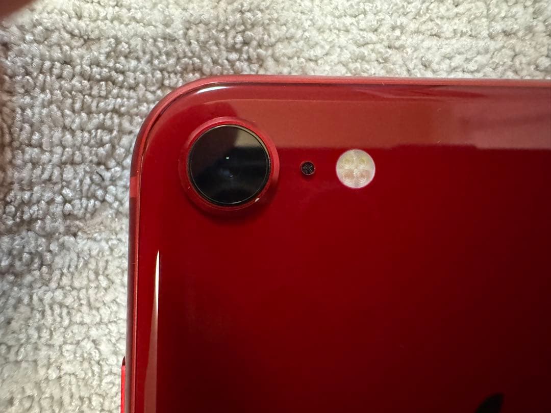 10月13日迄出品 美品 iPhone8 PRODUCT RED 256GB