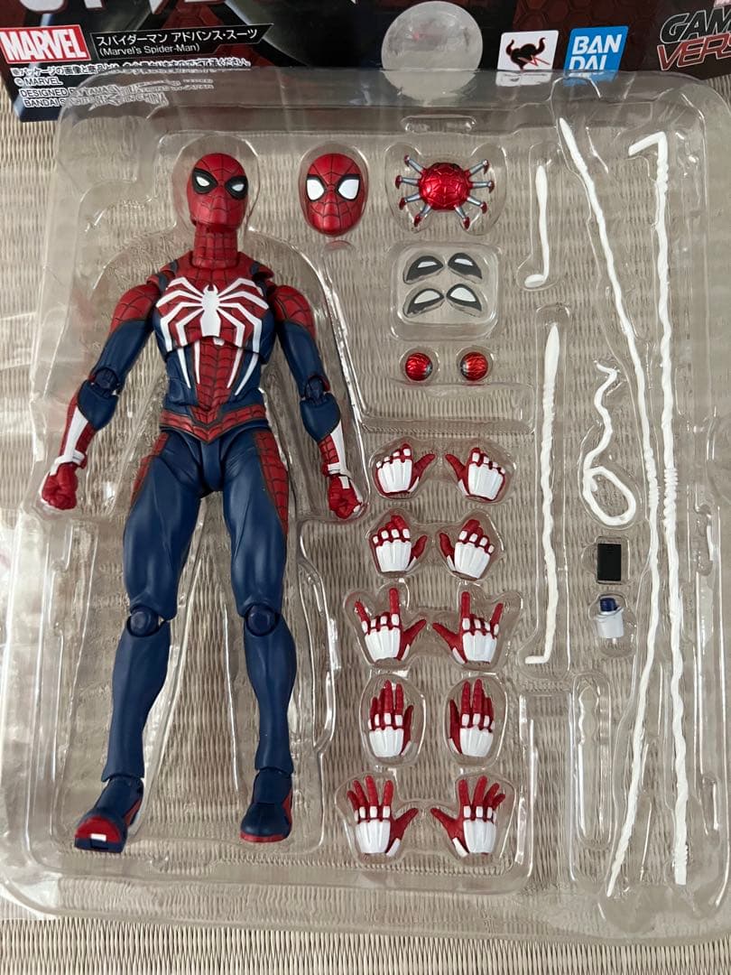 SHFiguartsフィギュアーツ　アドバンススーツ　スパイダーマン