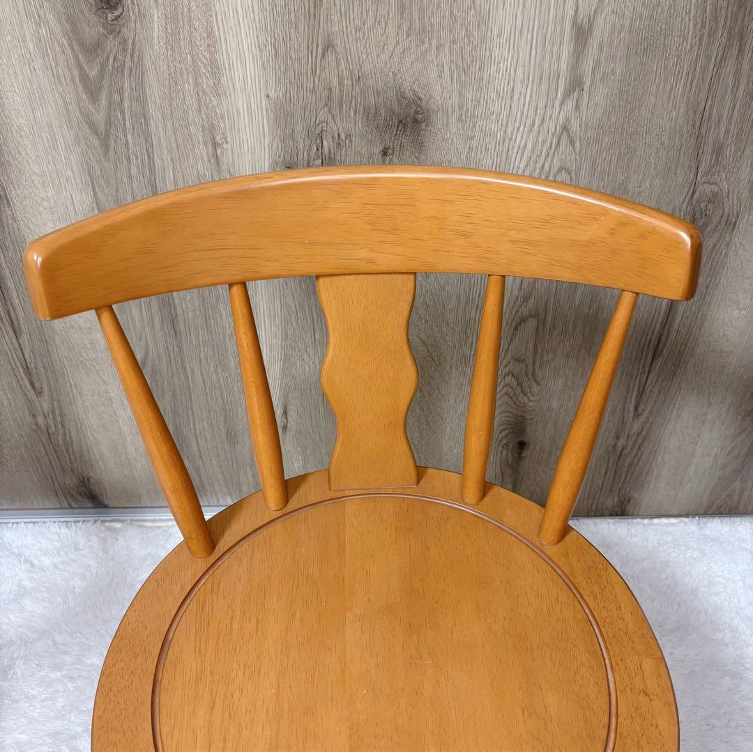 極美品　飛騨産業　回転椅子 ダイニングチェア 2脚セット　送料込み