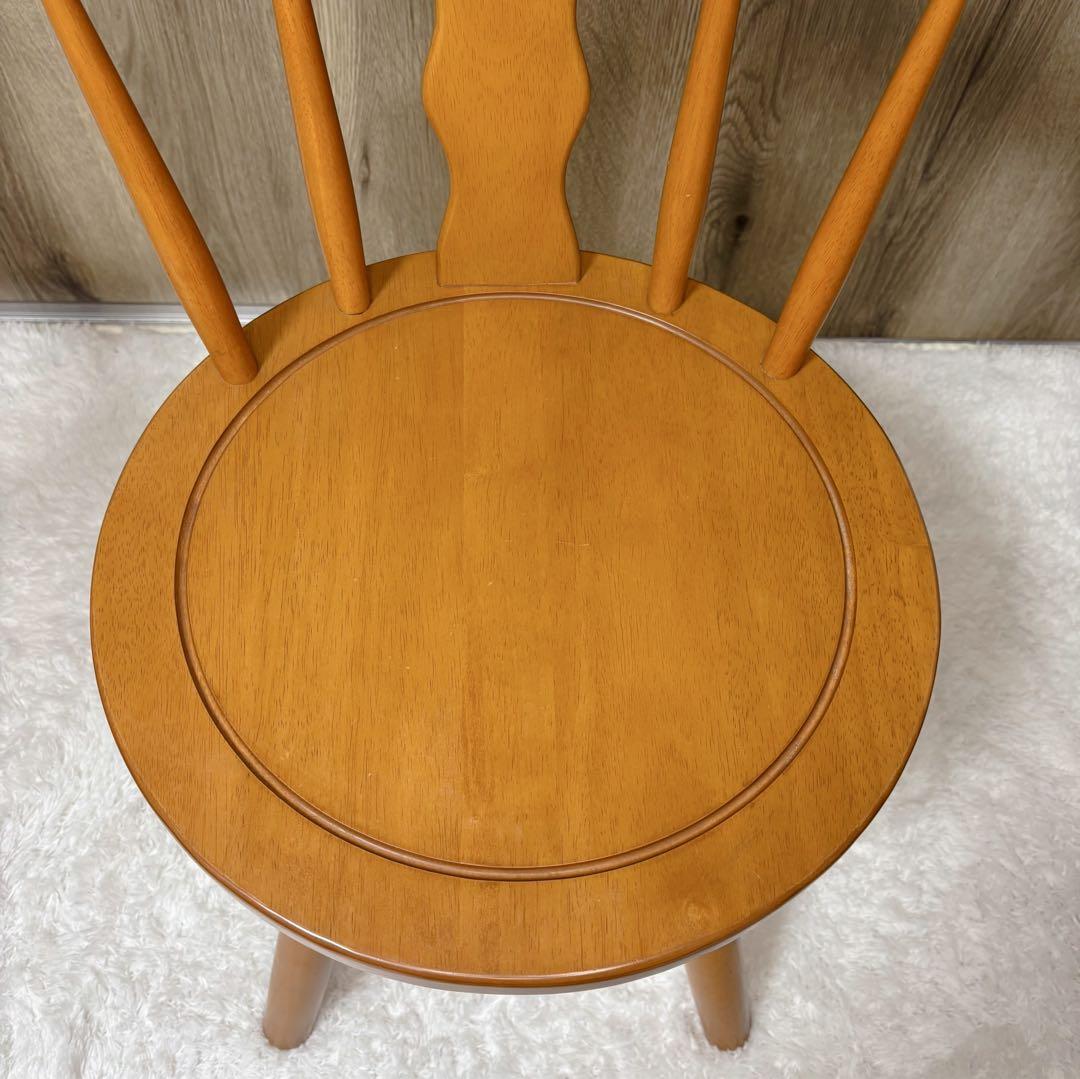 極美品　飛騨産業　回転椅子 ダイニングチェア 2脚セット　送料込み