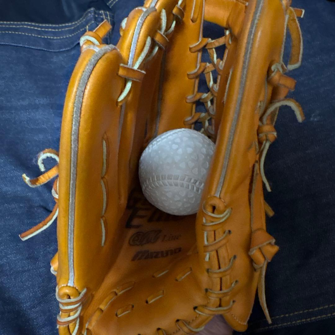 ミズノ グローバルエリート 軟式 外野手用グローブ　左投げ
