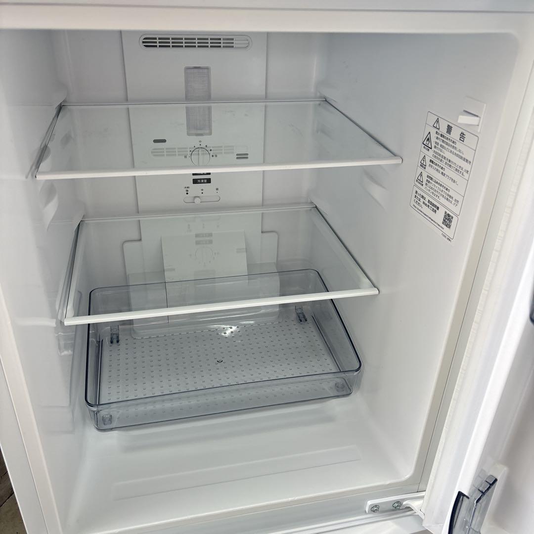 SHARP 146L 2ドア 冷凍冷蔵庫 SJ-D15H-W ホワイト