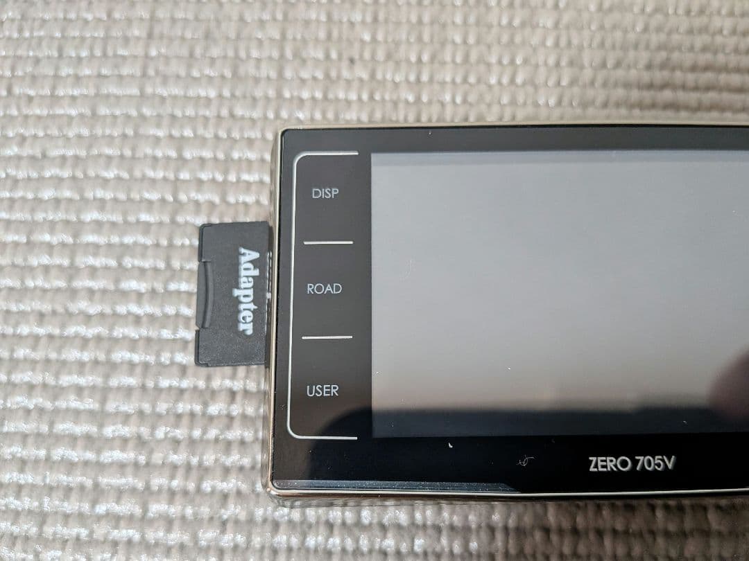 コムテック レーダー探知機 ZERO 705V 本体・OBD2アダプターセット