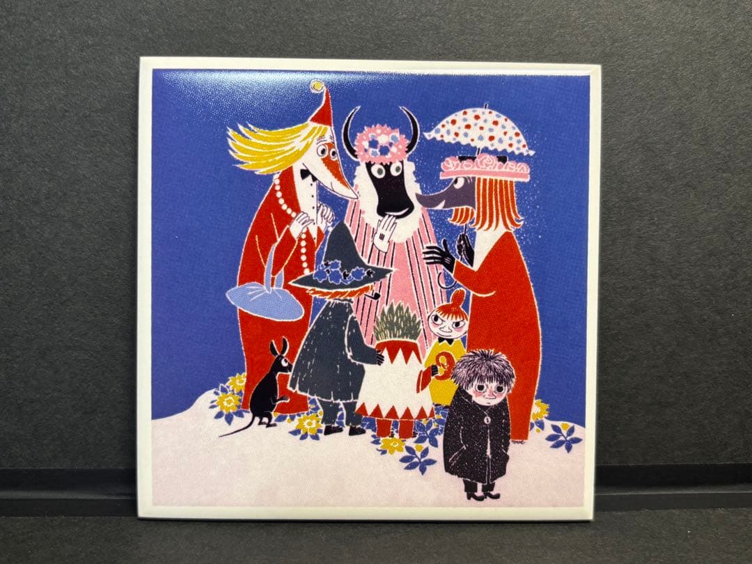 ムーミン　アートタイル　5点セット 美品