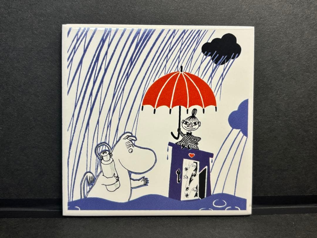 ムーミン　アートタイル　5点セット 美品