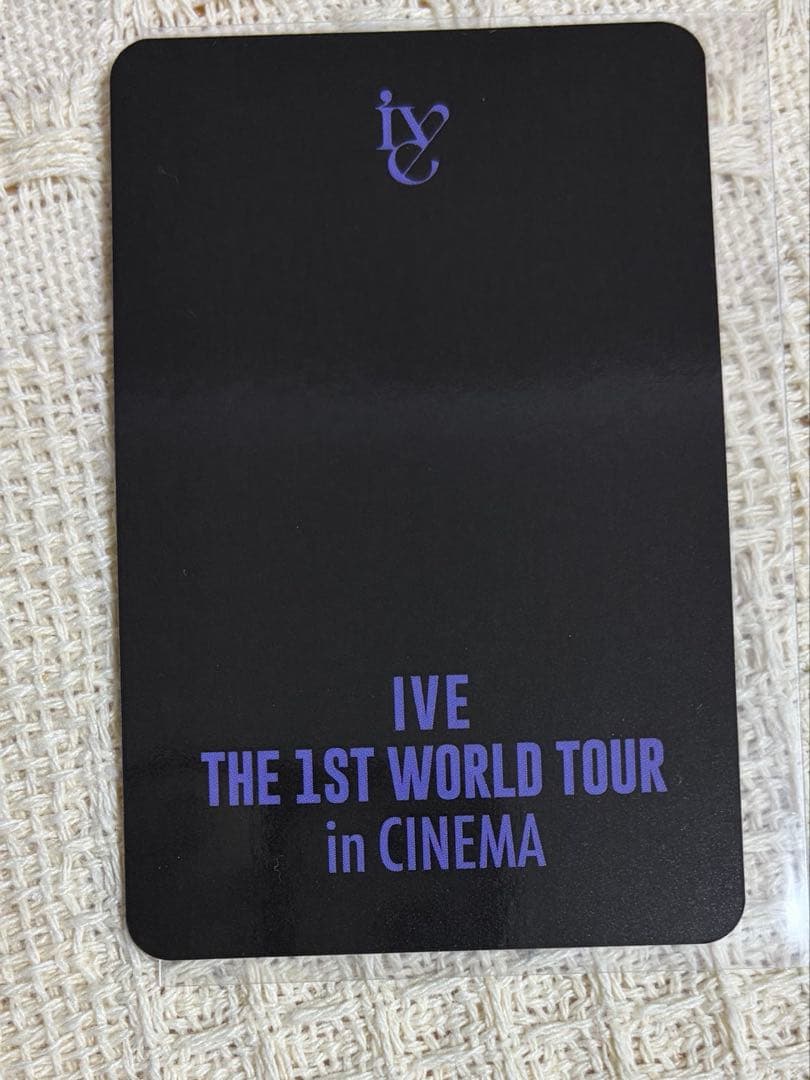IVE cinema REI レイ ペンライトバッグ world tour 特典