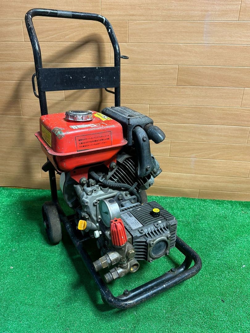 アサダ高圧洗浄機 クリ―ナ赤色 圧力計付きHD12/80-G